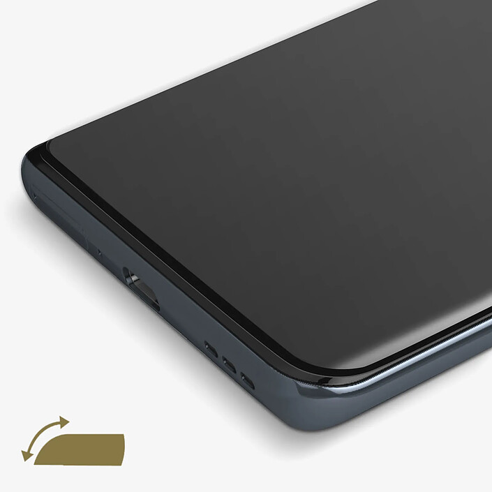 Avis Avizar Verre trempé Oppo Reno 6 Pro 5G Dureté 9H Incurvé Anti-traces Transparent