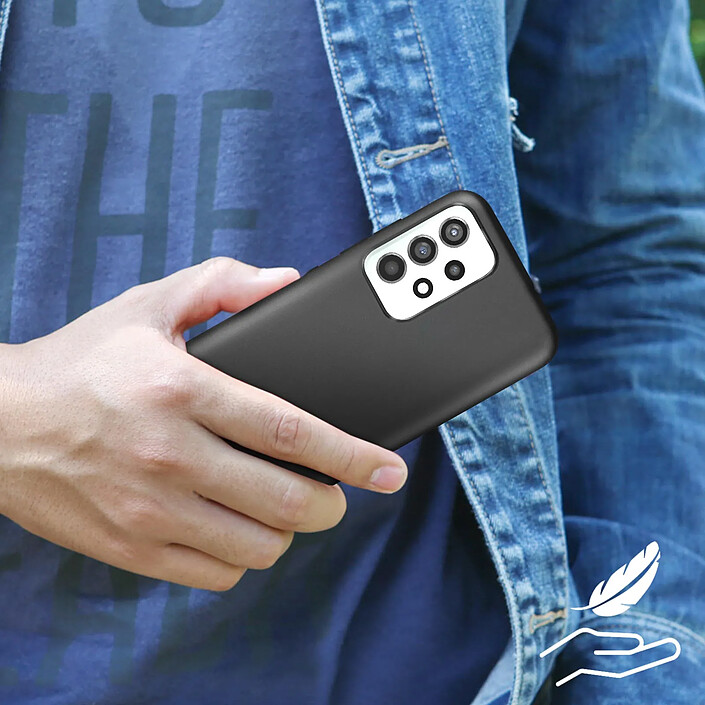 Avis Avizar Coque Samsung Galaxy A52 et A52s Souple Noir et Verre Trempé 9H Transparent