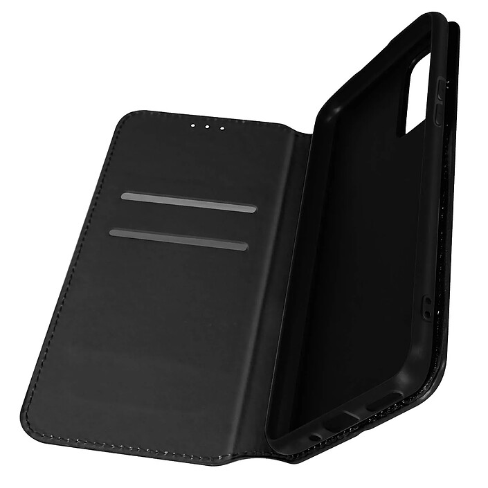 Avizar Housse pour Oppo Find X5 Pro Portefeuille Fonction Support Vidéo Noir