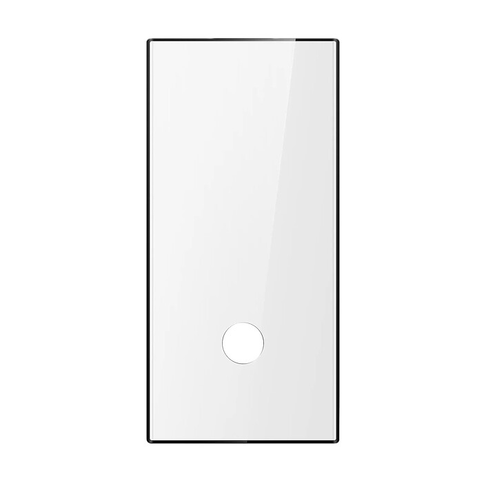 Avizar Verre Trempé Samsung S22 Ultra Résistant Dureté 9H Anti-explosion Contour Noir