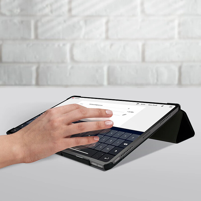 Acheter Avizar Housse Lenovo Tab P12 Pro Clapet Support Vidéo et Clavier noir