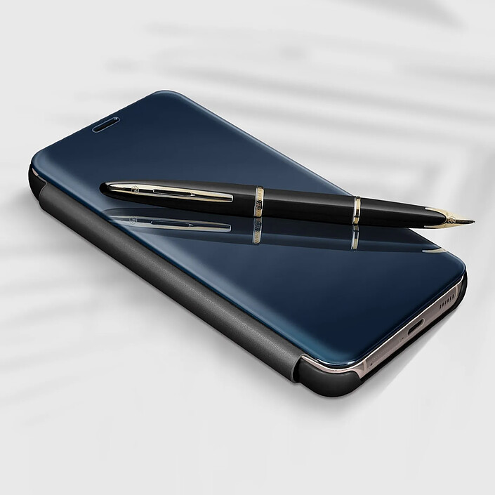 Acheter Avizar Étui Clear View pour Samsung Galaxy S22 avec Clapet Miroir Support Vidéo Noir