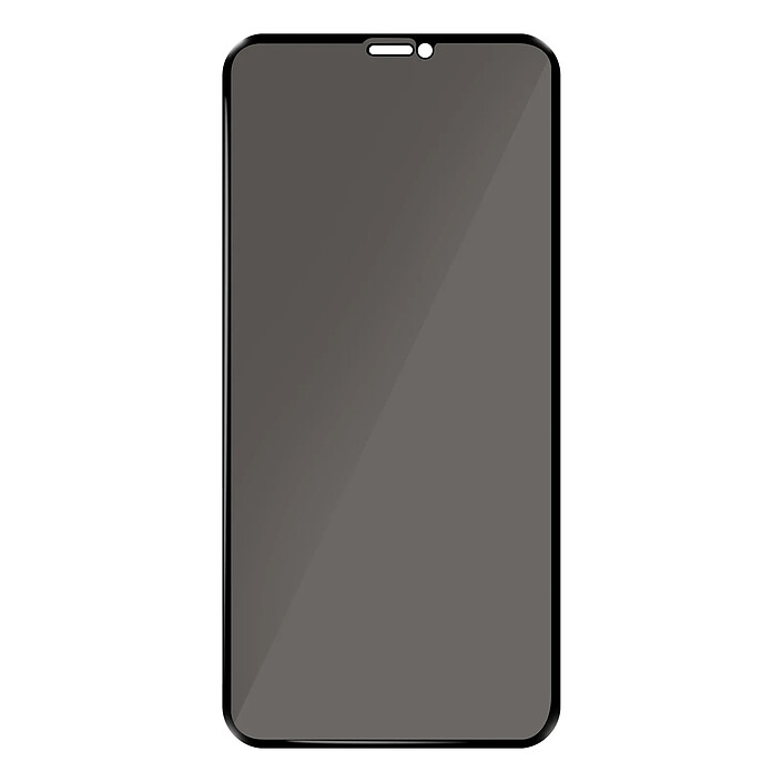 Avizar Film iPhone 11 Pro Max Anti-espion Verre Trempé 9H Anti-traces Noir
