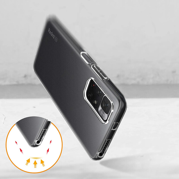 Avis Avizar Coque Redmi Note 11/Note 11s et Poco M4 Pro Flexible Transparent