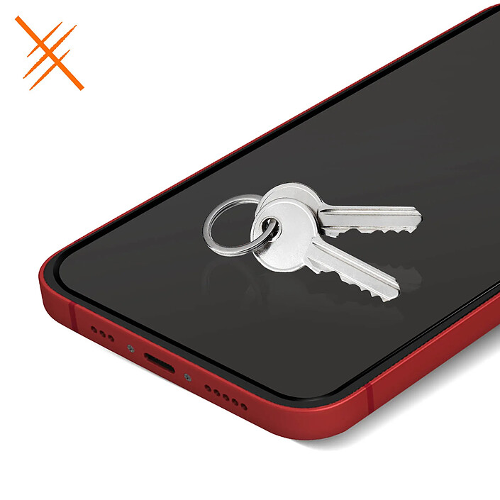 Avizar Film pour iPhone 12 et 12 Pro Anti-espion Verre Trempé 9H Anti-traces pas cher