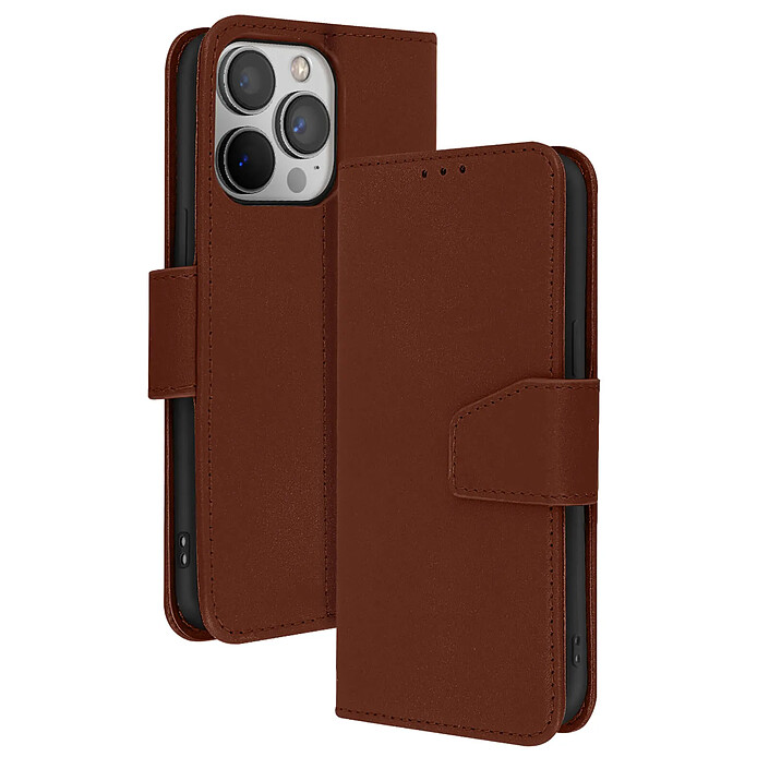 Avizar Étui Portefeuille pour iPhone 13 Pro en Cuir Premium avec Fonction Stand