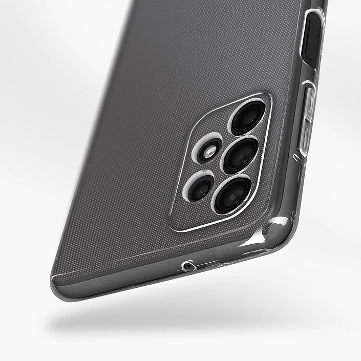 Avis Avizar Coque Samsung Galaxy A13 4G Silicone Souple Film Verre Trempé 9H transparent