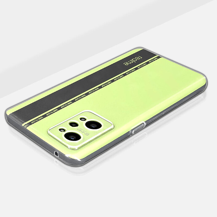 Avizar Coque Realme GT Neo 2 / GT Neo 3T et GT 2 Silicone Film Verre Trempé 9H noir pas cher