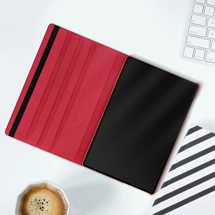 Avizar Étui Integrale pour Galaxy Tab S8 Ultra avec Support Orientation 360° pas cher