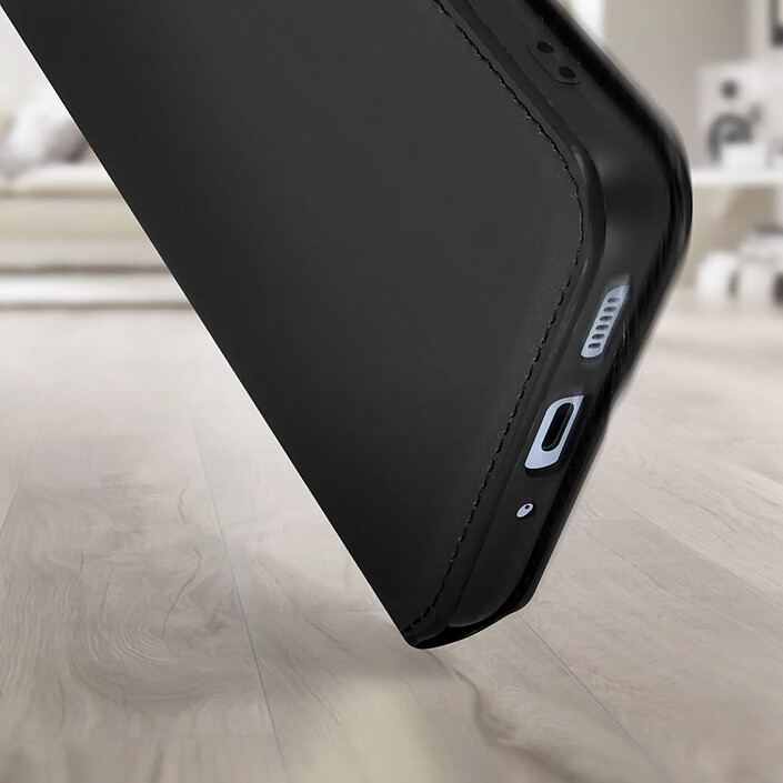 Avizar Housse Samsung Galaxy A33 5G Clapet Portefeuille Support Vidéo noir pas cher