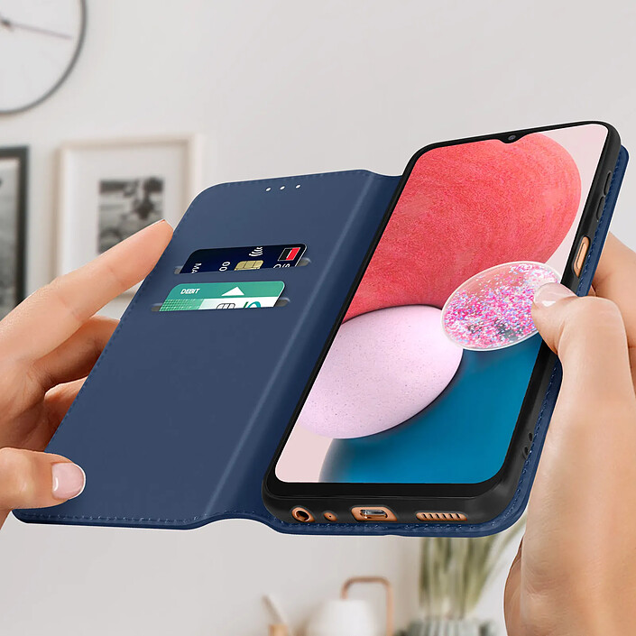 Avis Avizar Housse Samsung Galaxy A13 Clapet Portefeuille Support Vidéo doré