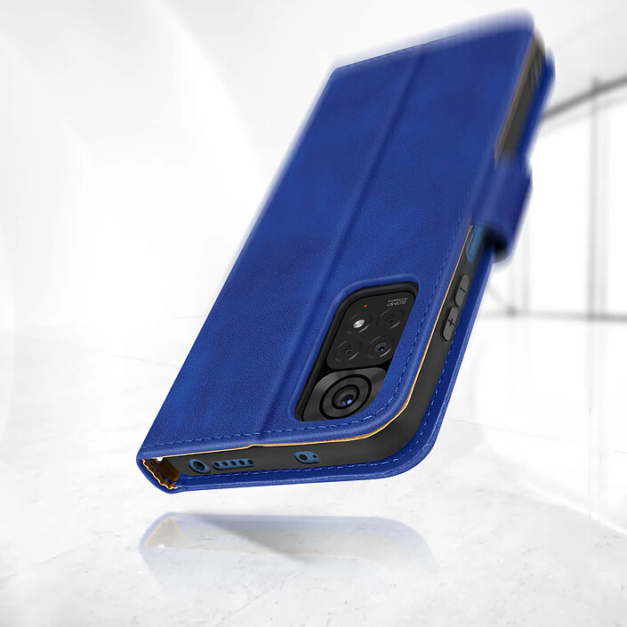 Acheter Avizar Étui Xiaomi Redmi Note 11 et Note 11s Portefeuille Support Vidéo bleu