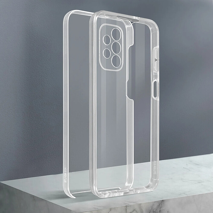 Avizar Coque intégrale Samsung Galaxy A13 Arrière Rigide et Avant Souple pas cher