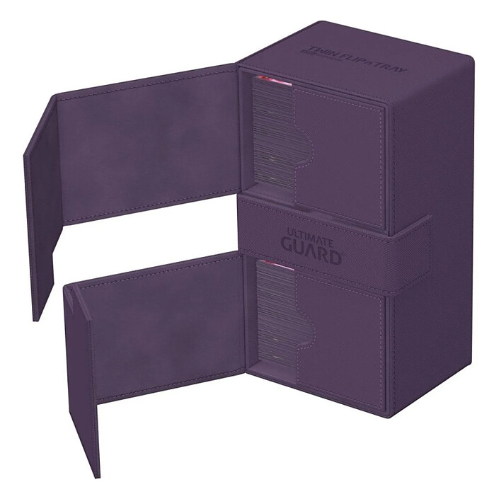 Acheter Ultimate Guard - Twin Flip`n`Tray 200+ XenoSkin Monocolor Violet