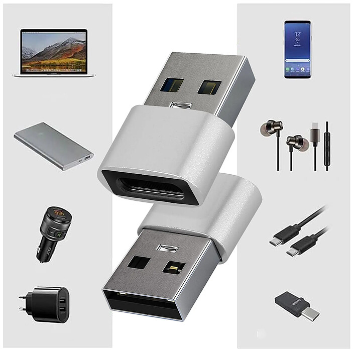 Avis Avizar Adaptateur USB vers USB-C Charge et Synchronisation de Données Compact