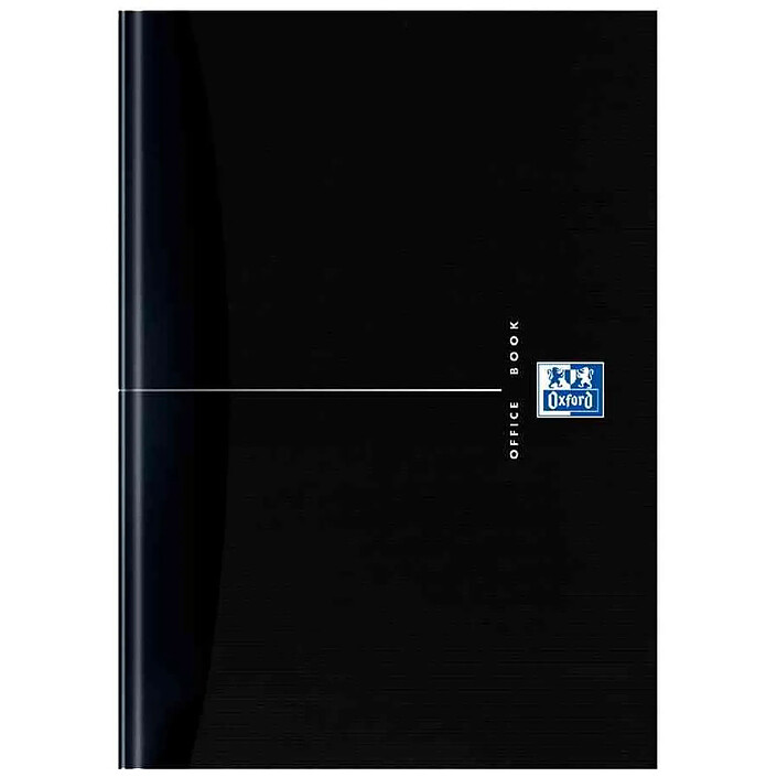 OXFORD Carnet de notes 'Smart Black' relié A4 96 Feuilles 90g Blanc