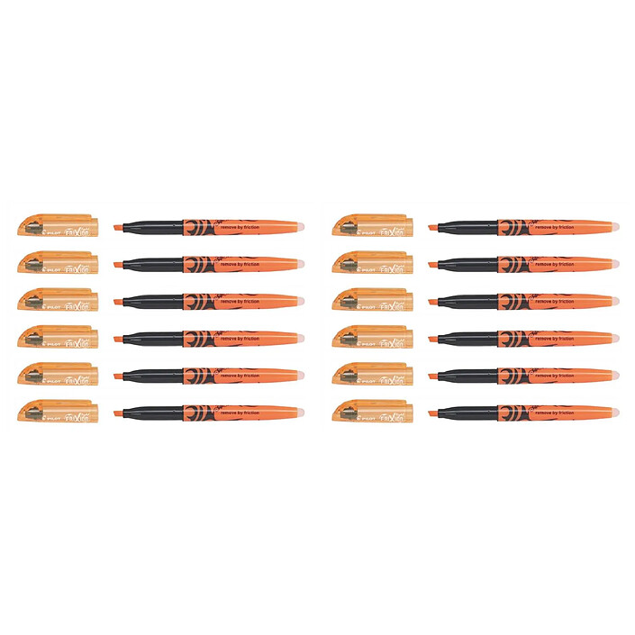 PILOT Surligneur FRIXION light pointe biseautée 3,8 mm Orange x 12