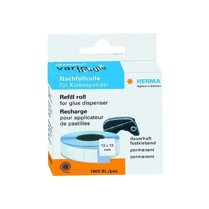 Avis HERMA Rouleau de 1000 recharge pour applicateur de pastille Vario Colle Permanent