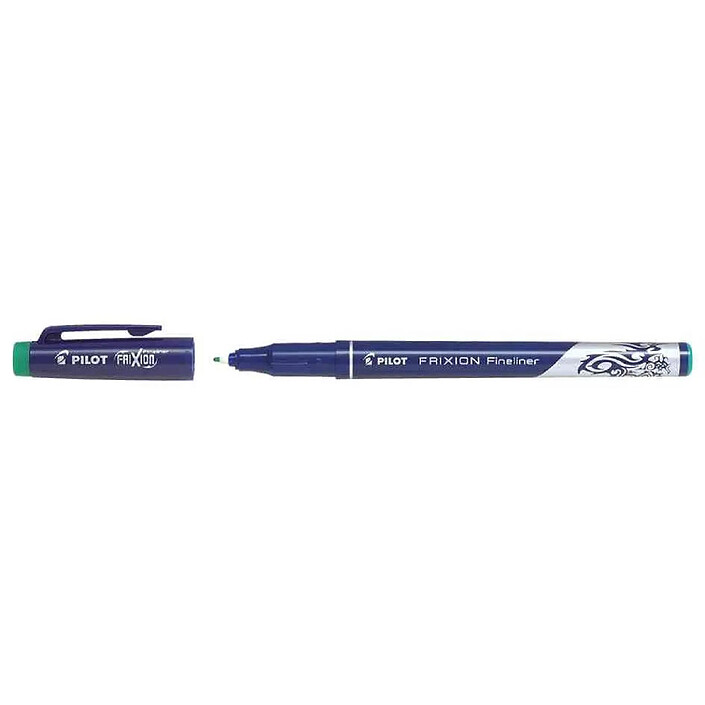PILOT Stylo Feutre Fineliner FRIXION Effaçable Pointe Fine Vert x 12