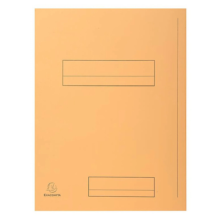 Avis EXACOMPTA Paquet de 50 chemises imprimées 2 rabats SUPER 210 - 24x32cm Couleurs assorties