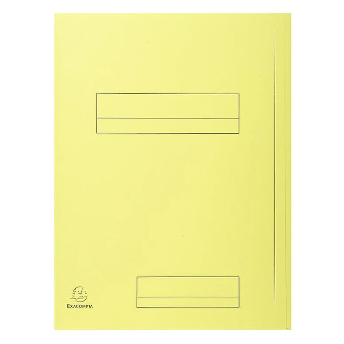 Acheter EXACOMPTA Paquet de 50 chemises imprimées 2 rabats SUPER 210 - 24x32cm Couleurs assorties