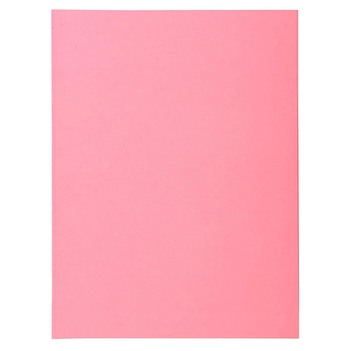 EXACOMPTA Paquet 100 chemises SUPER 210 - 24x32cm - Rose x 5
