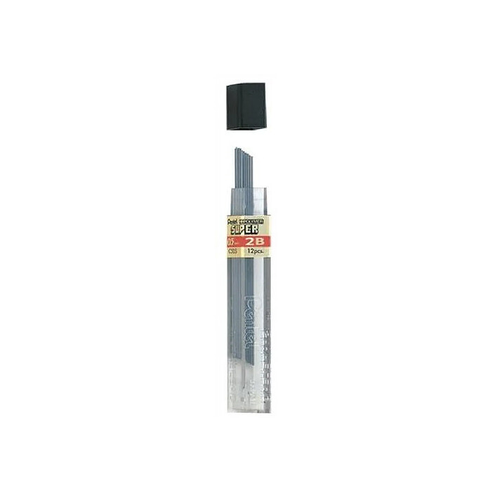 Avis PENTEL Etui de 12 mines HI-POLYMER SUPER 0,5 mm 2B x 12