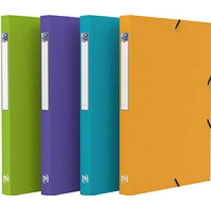 OXFORD Chemise 3 rabats et élastique Memphis dos 2,5 cm PP 7/10e Coloris Aléatoire