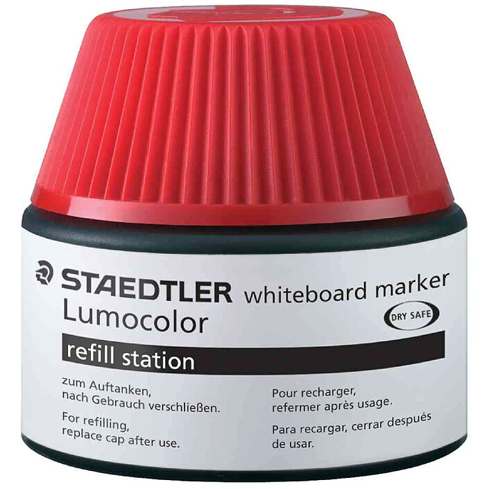 STAEDTLER Flacon-recharge Lumocolor 488 51, rouge