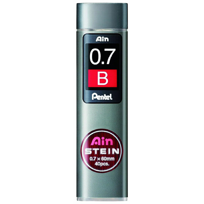 Avis PENTEL Etui de 40 Mines 0,7 mm AIN STEIN C277 dureté B x 12