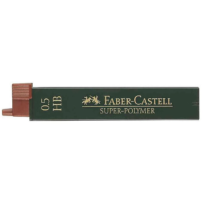FABER-CASTELL Boîte de 12 mines Super Polymère 9065 S-HB x 12