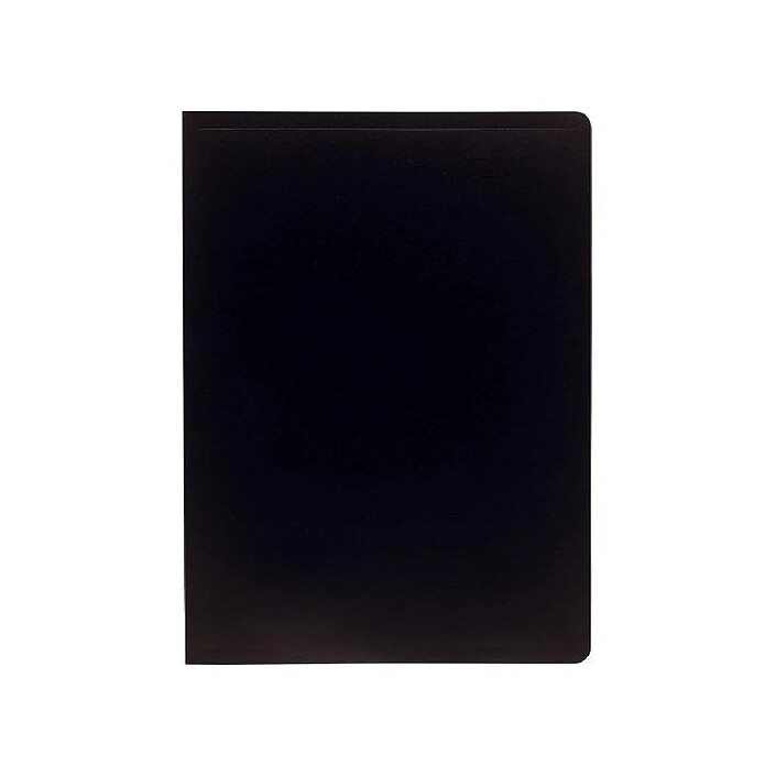 EXACOMPTA Protège-documents en polypropylène souple OPAK 100 vues - A4 - Noir x 12