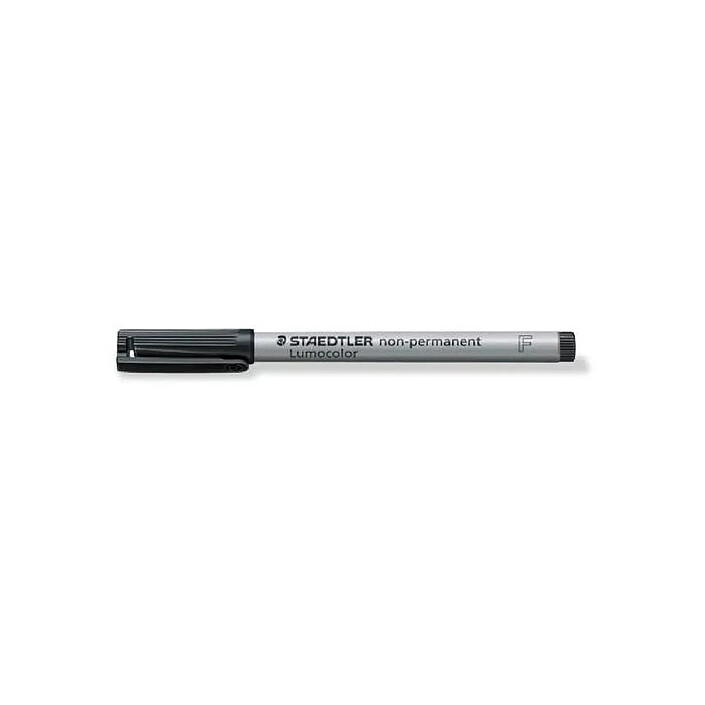 STAEDTLER marqueur non-permanent 'Lumocolor 316' Fin 0,6 mm Noir x 10