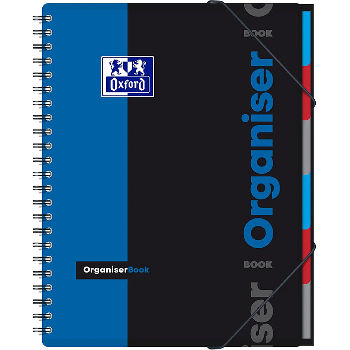 Avis OXFORD Cahier ETUDIANT ORGANISERBOOK A4+ 160 pages 90g lignée 7mm Coloris aléatoire