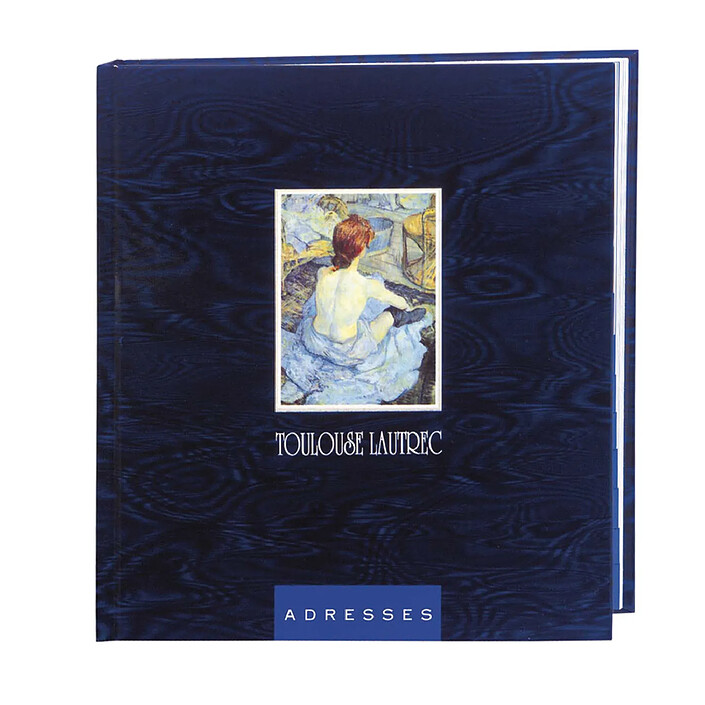 EXACOMPTA Répertoire adresse thématique Toulouse Lautrec 195x175 195x175 mm