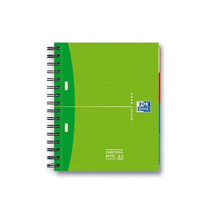 OXFORD Collegeblock European Book 4 format A5+ 200P 90g perforé Quadrillé