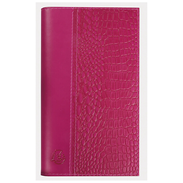 EXACOMPTA Agenda Semainier Eurotime 16 Spiralé Baby Croco - 9x16 cm - Janvier à Décembre