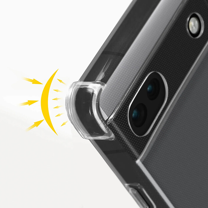 Avis Avizar Coque Google Pixel 6a Silicone Gel Coins Renforcés Transparent