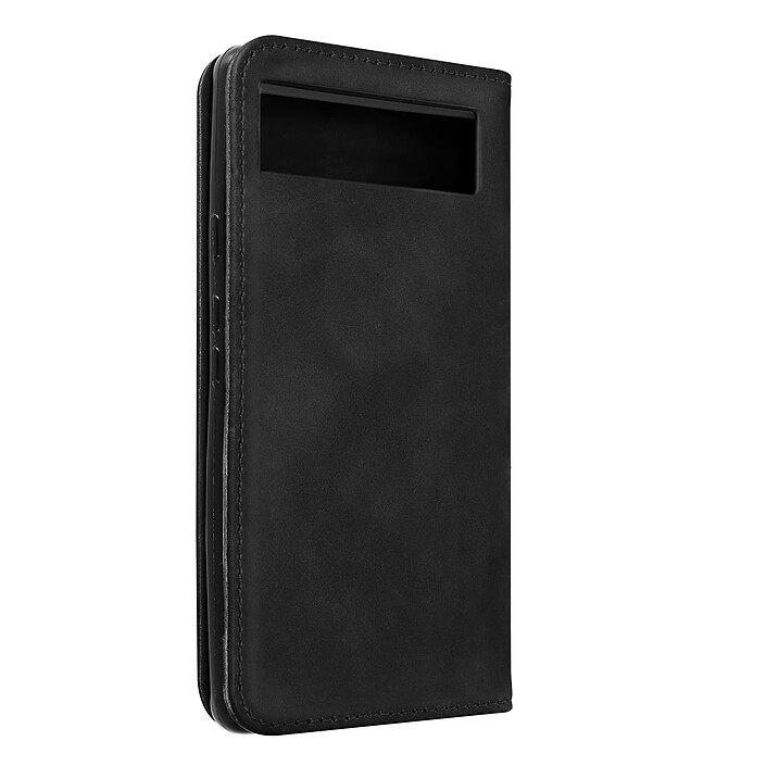 Avizar Étui Portefeuille Google Pixel 6a Porte-cartes Soft-touch noir