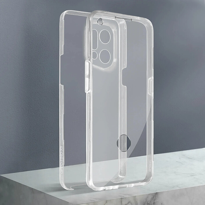 Avizar Coque intégrale Oppo Find X5 Souple transparent pas cher