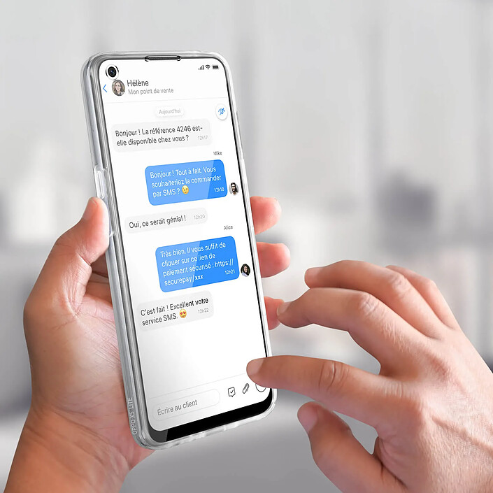 Acheter Avizar Coque intégrale Oppo Find X5 Lite Souple transparent