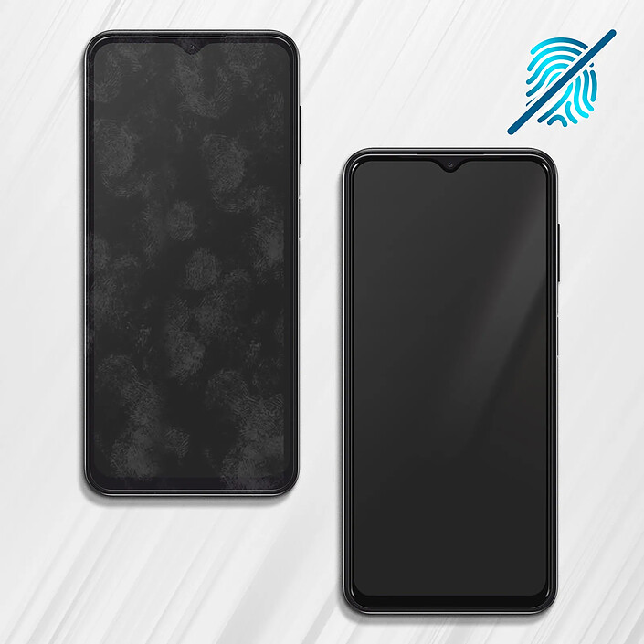Acheter Avizar Verre trempé Trempé Samsung Galaxy A13 4G Dureté 9H Bords biseautés Contour Noir