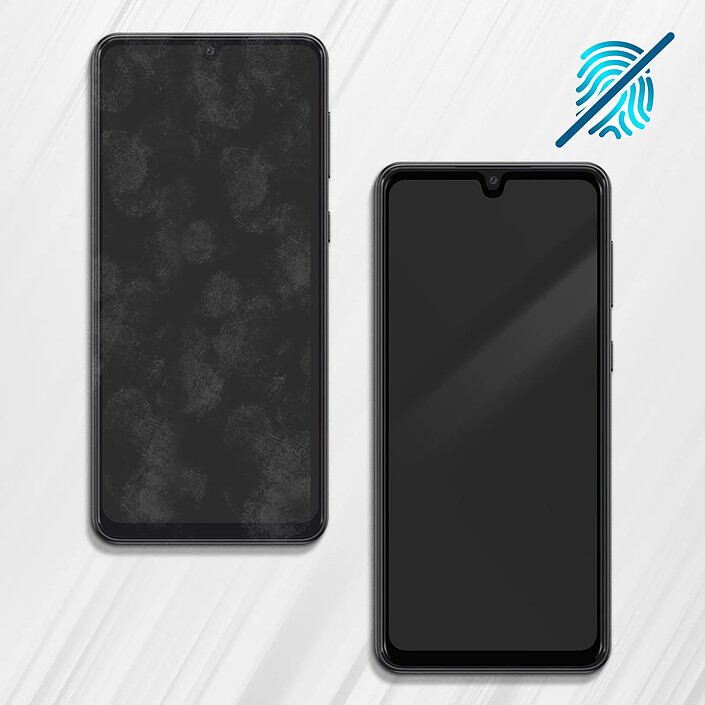 Acheter Verre Trempé pour Samsung Galaxy A33 5G Dureté 9H Bords biseautés Noir