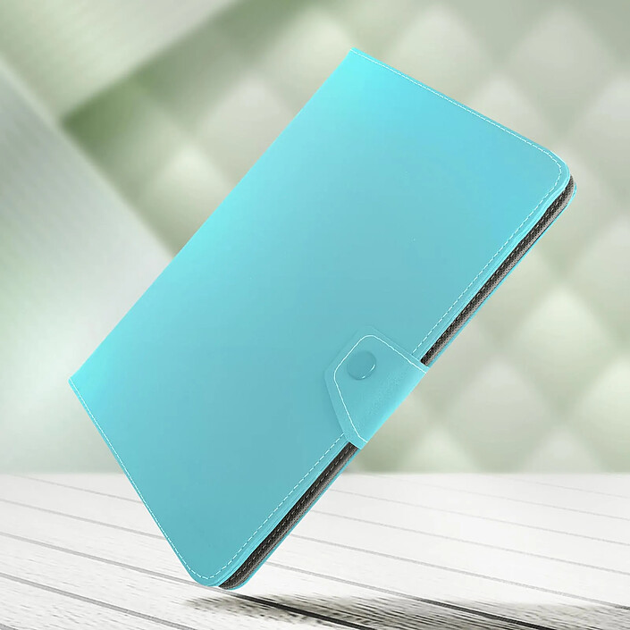Acheter Avizar Housse Tablette 10 Pouces Universelle Effet Cuir Vieilli Support Vidéo Bleu