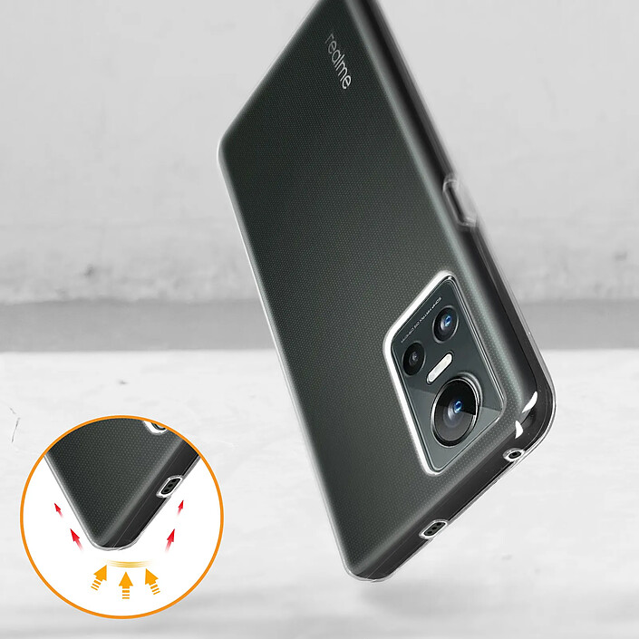 Avis Avizar Coque Realme GT Neo 3 Silicone Gel Flexible Fine et Légère
