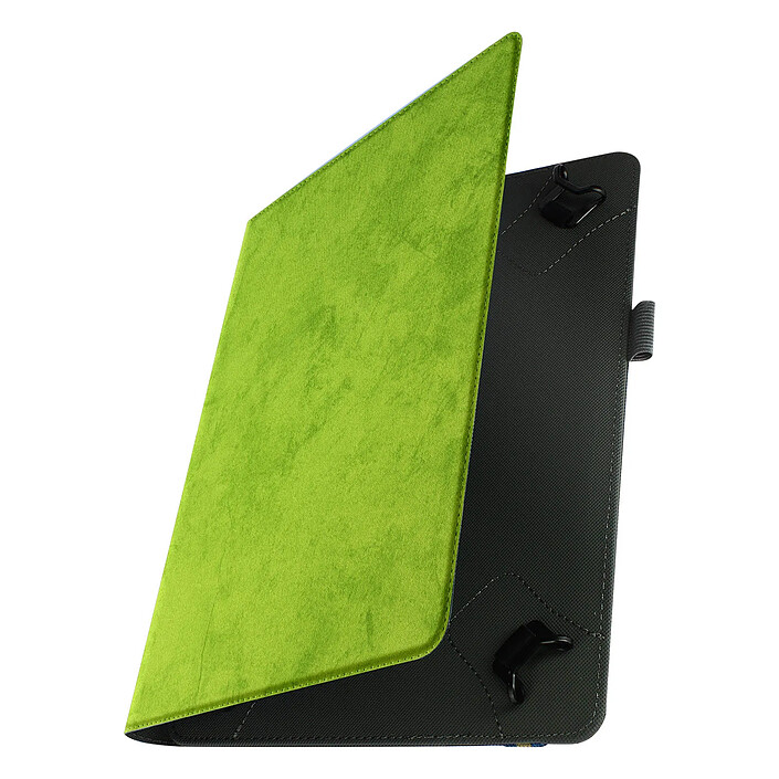 Avizar Étui pour Tablette 10 pouces Universel Simili cuir Design marbre Support vidéo