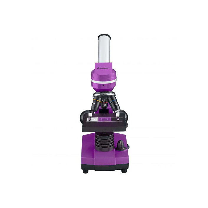 BRESSER MICROSCOPE ETUDIANT BIOLUX SEL / COULEUR VIOLET