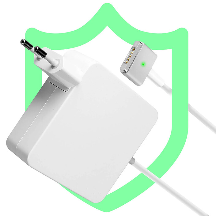 Avis Avizar Chargeur Macbook Magsafe 2 Magnétique Charge Rapide 45W Indicateur LED Blanc