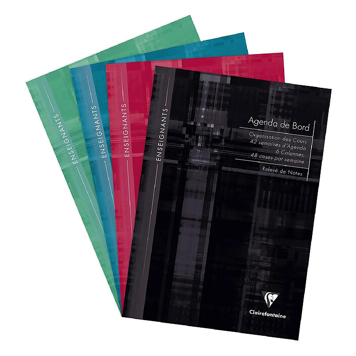 Acheter CLAIREFONTAINE Agenda de bord brochure souple 21x29,7 144p 48 cases par semaine
