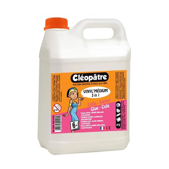 CLÉOPÂTRE Colle Vinyl'Médium 3 en 1 en 2 kgs